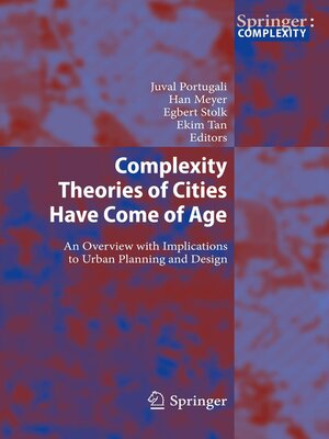 cover image of Complexity Theories of Cities Have Come of Age